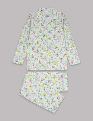 Pure Cotton Floral Print Pyjamas &#40;1-16 Years&#41;